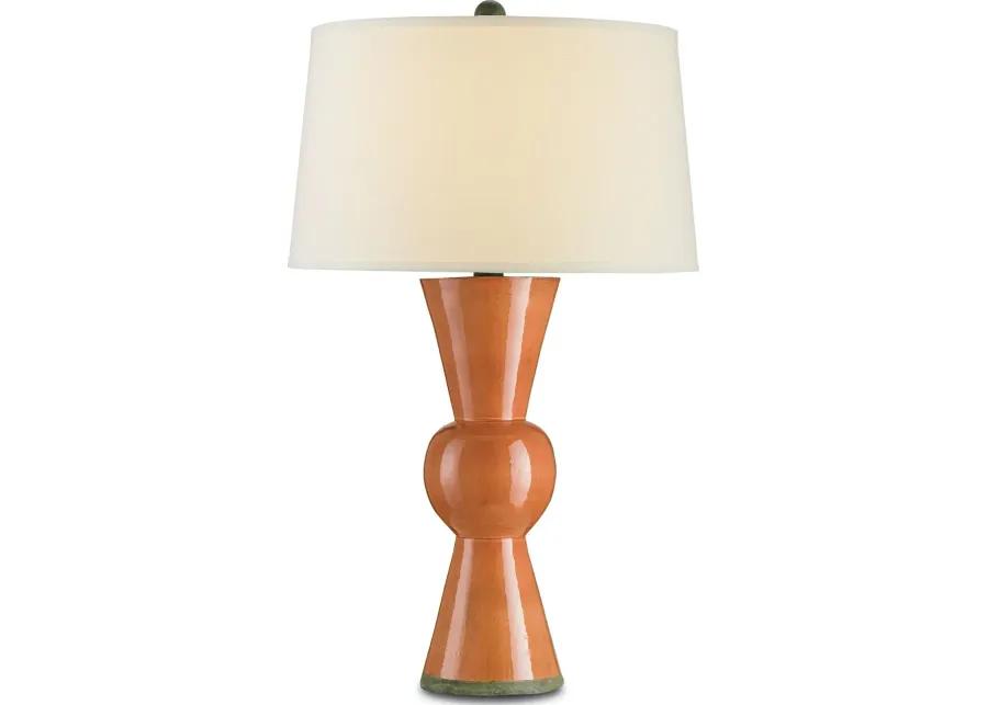 Upbeat Orange Table Lamp