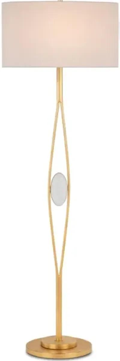 Marlene Gold Floor Lamp