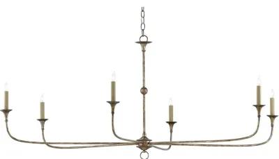 Nottaway Large Bronze Chandelier