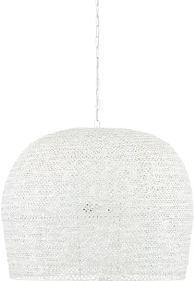 Piero Large White Chandelier