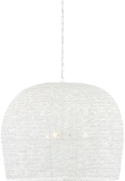 Piero Large White Chandelier