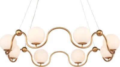 Equilibrium Brass Chandelier