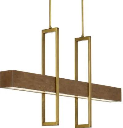 Tonbridge Chestnut Linear Chandelier