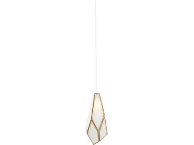 Glace White 1-Light Round Multi-Drop Pendant