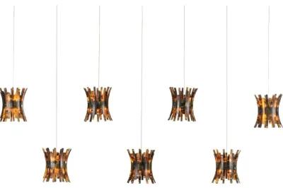 Alsop 7-Light Linear Multi-Drop Pendant