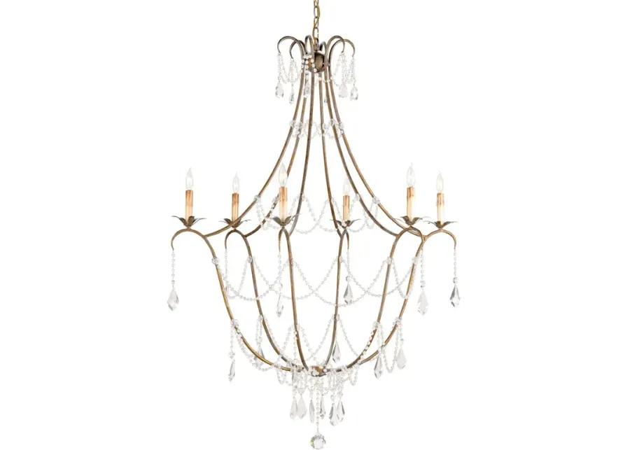 Elizabeth Gold Chandelier