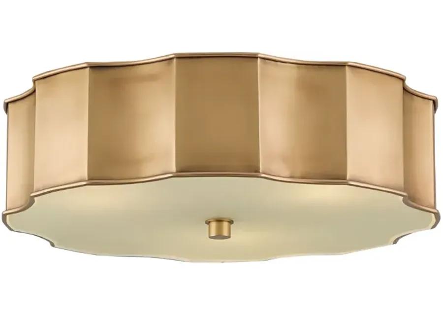 Wexford Brass Flush Mount