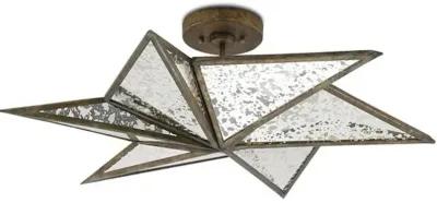 Stargazer Bronze Semi-Flush Mount