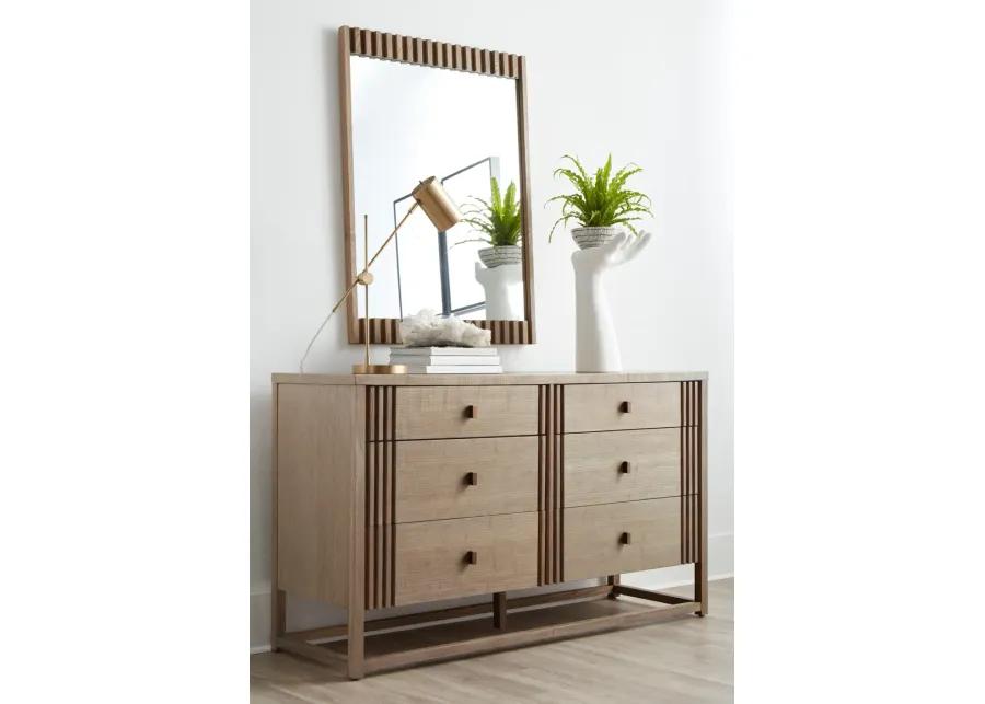 North Side - 6 Drawer Dresser