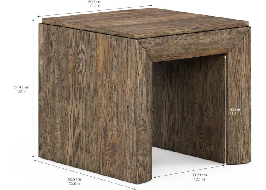 Stockyard-Square End Table