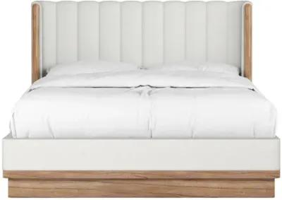 Portico-Upholstered Shelter Bed Headboard