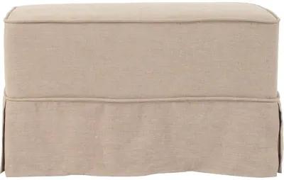 Universal Bench Linen Slub Natural - Skirted