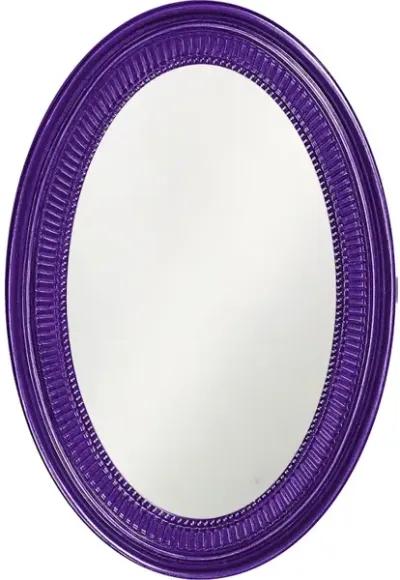 Ethan Mirror - Glossy Royal Purple