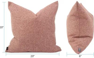 20 x 20 Pillow Panama Rose - Down Insert