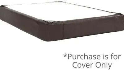 Queen Boxspring Cover Avanti Black (Cover Only)