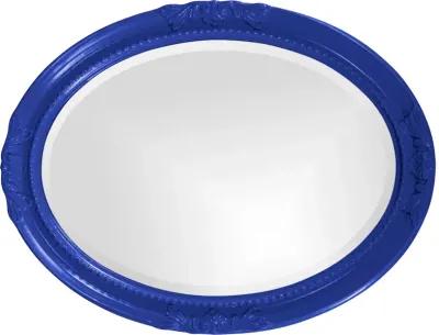 Queen Ann Mirror - Glossy Royal Blue