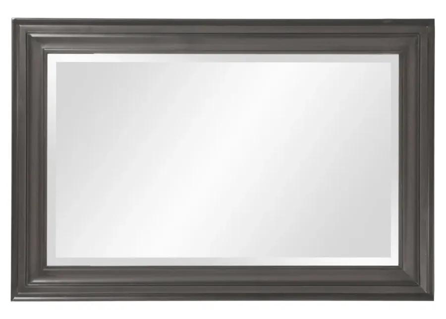 George Mirror - Glossy Charcoal