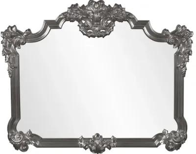 Avondale Mirror - Glossy Charcoal