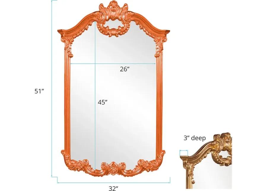 Roman Mirror - Glossy Orange