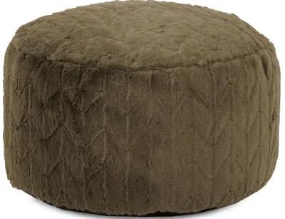 Foot Pouf Angora Moss