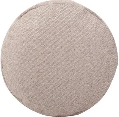 Round Foot Pouf Panama Sand