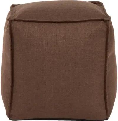 Square Pouf Sterling Chocolate