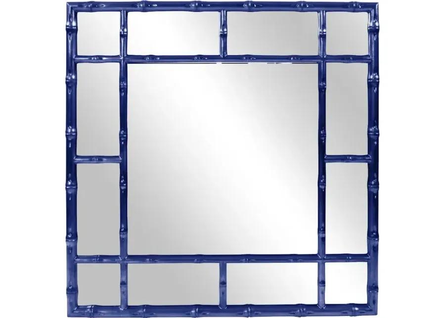 Bamboo Mirror - Glossy Navy