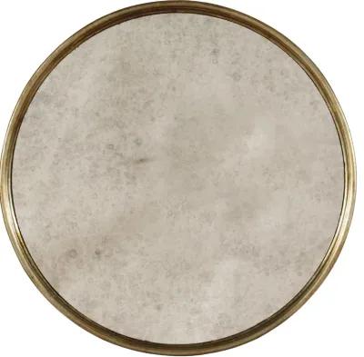 Sanctuary Round Mirrored Accent Table - Visage