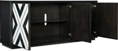 Sanctuary Noir Et Blanc Entertainment Console