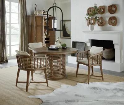 Sundance 48in Rattan Round Dining Table