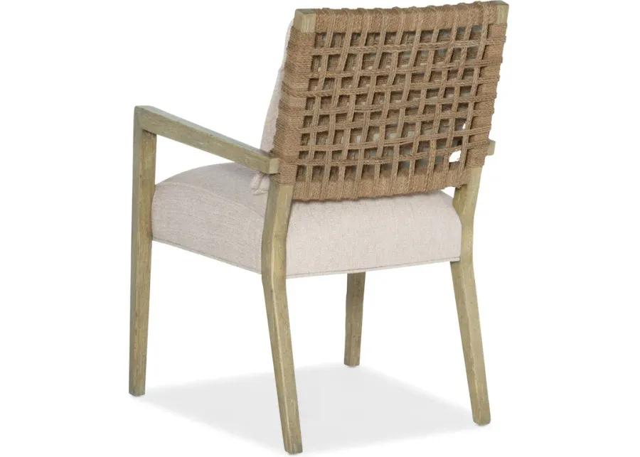 Surfrider Woven Back Arm Chair-2 per ctn/price ea