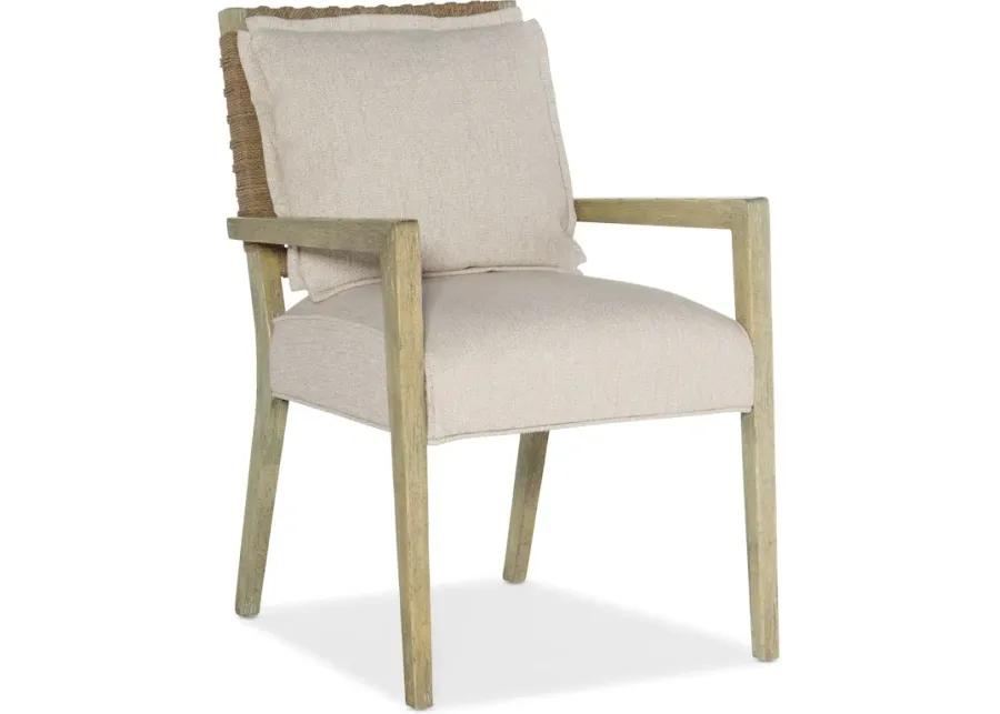 Surfrider Woven Back Arm Chair-2 per ctn/price ea