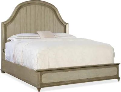 Alfresco Lauro King Panel Bed with Metal