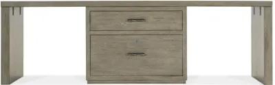 Linville Falls Desk - 96in Top-Lateral File and 2 Legs