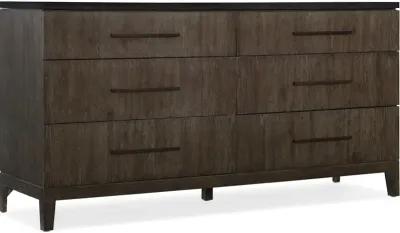 Miramar Aventura Raphael Six-Drawer Stone Top Dresser