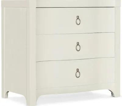 Serenity Antigua Three Drawer Nightstand