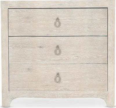 Serenity Antigua Three Drawer Nightstand