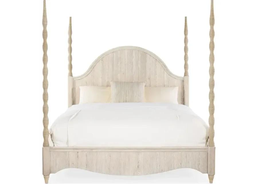 Serenity Jetty Cal King Poster Bed