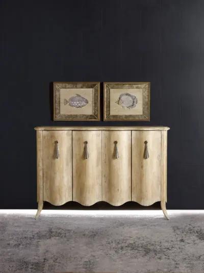 Melange Draped Credenza