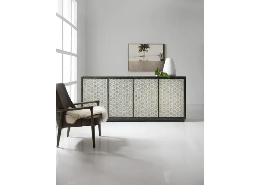 Melange Greystone Four-Door Credenza