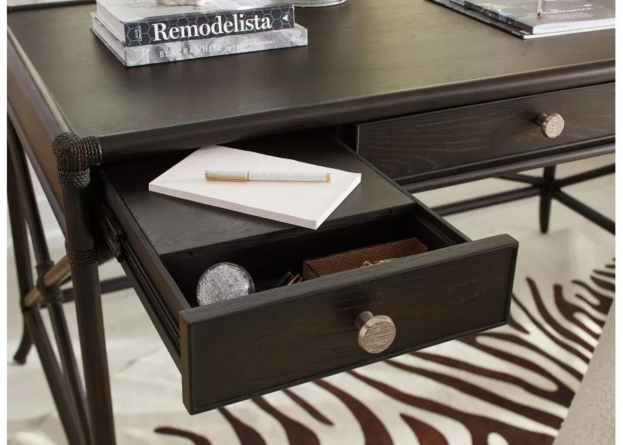 Retreat Pole Rattan Writing Desk