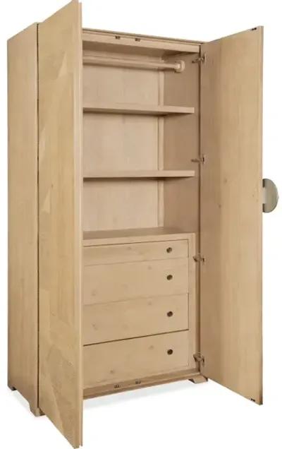 Retreat Split Rattan Wardrobe