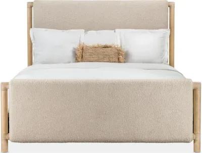 Retreat King Upholstered Panel Bed