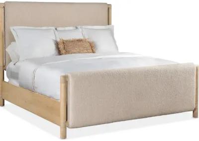 Retreat King Upholstered Panel Bed