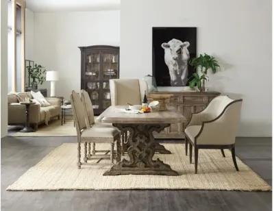 La Grange Le Vieux Pedestal Dining Table Base