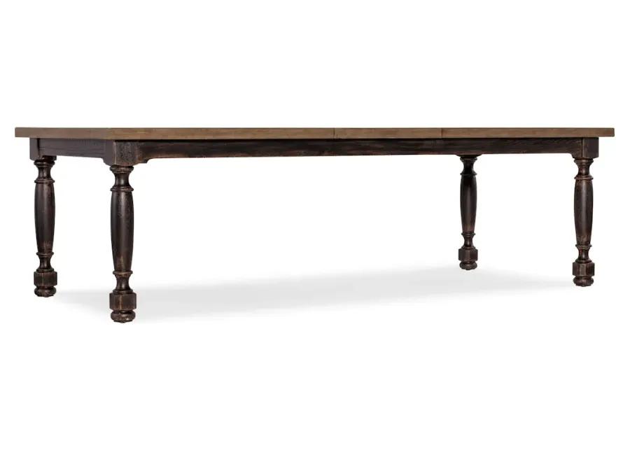 Americana Leg Dining Table w/1-22in leaf