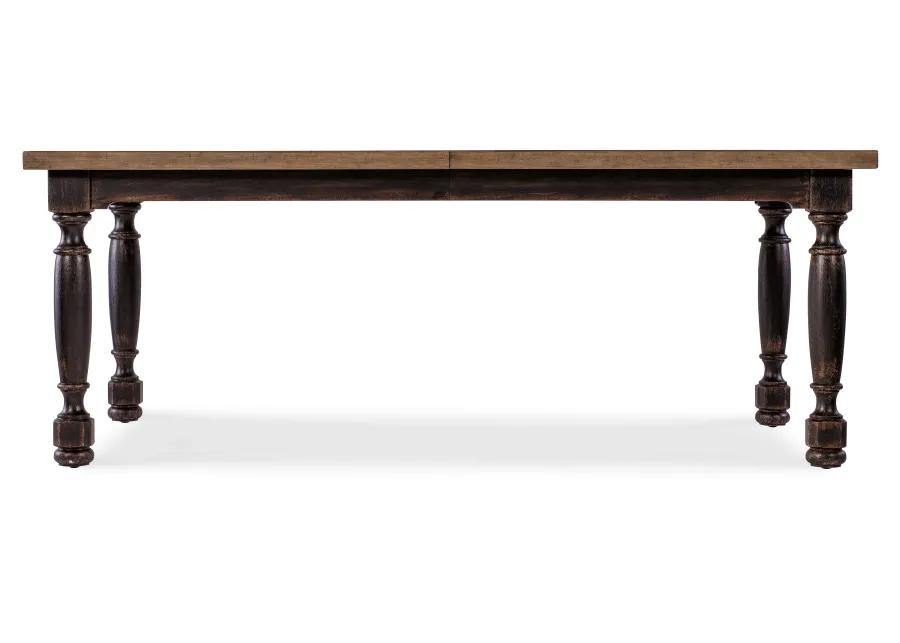 Americana Leg Dining Table w/1-22in leaf