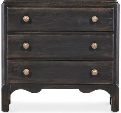 Americana Three-Drawer Nightstand