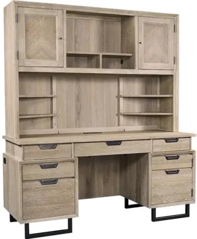 66 Inch Credenza Hutch