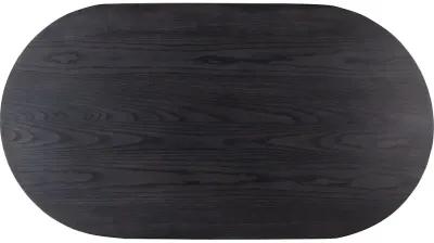 Merla Wood Coffee Table-Black Wash Ash